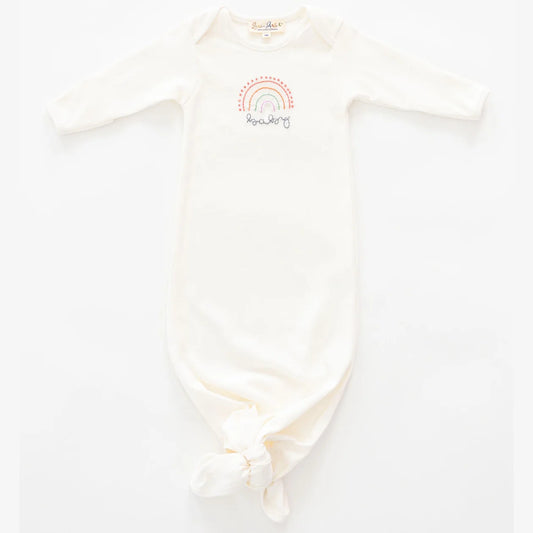 Rainbow Baby Knot Gown IV