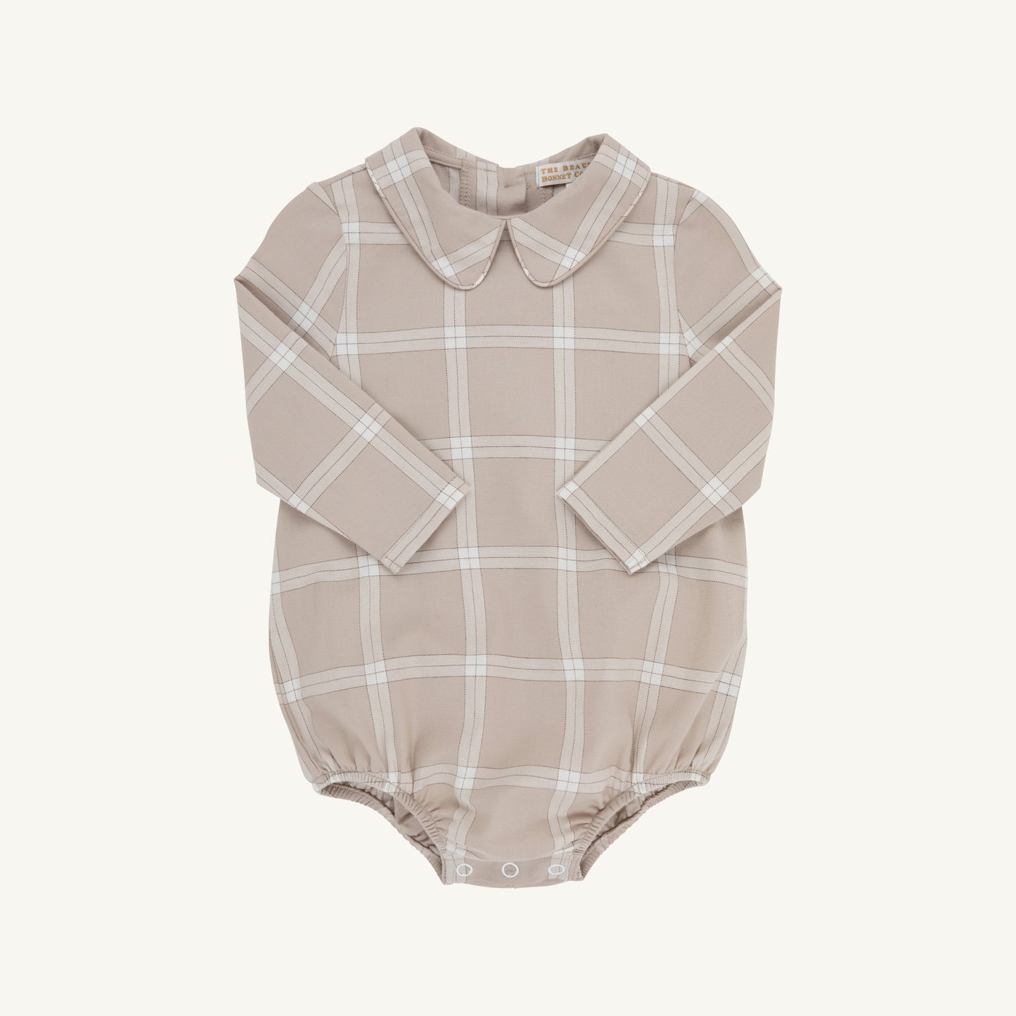 Peter Pan Collar Shirt - Flannel- LS Thompson Park Plaid