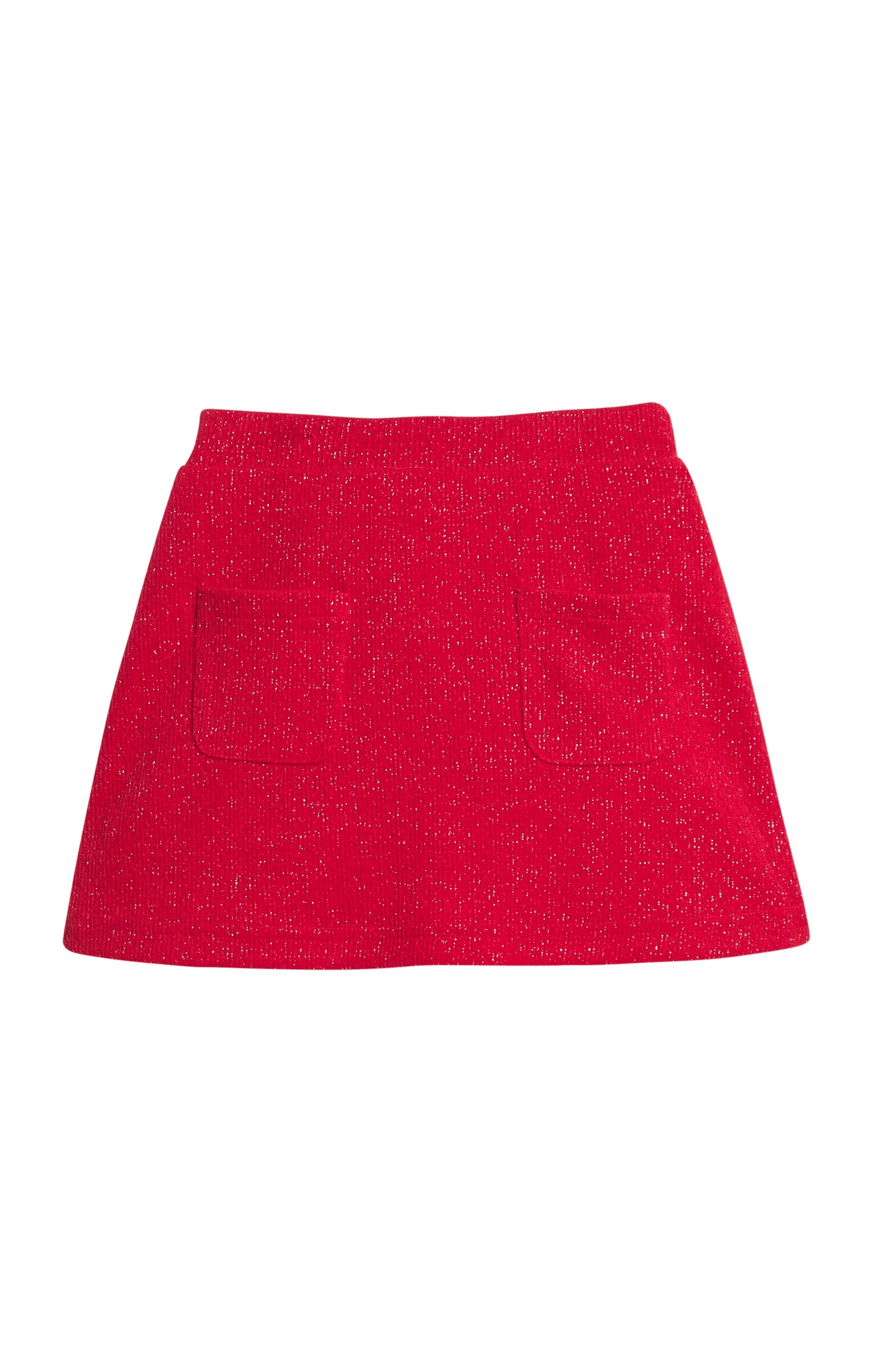 Patch Pocket Skort - Crimson