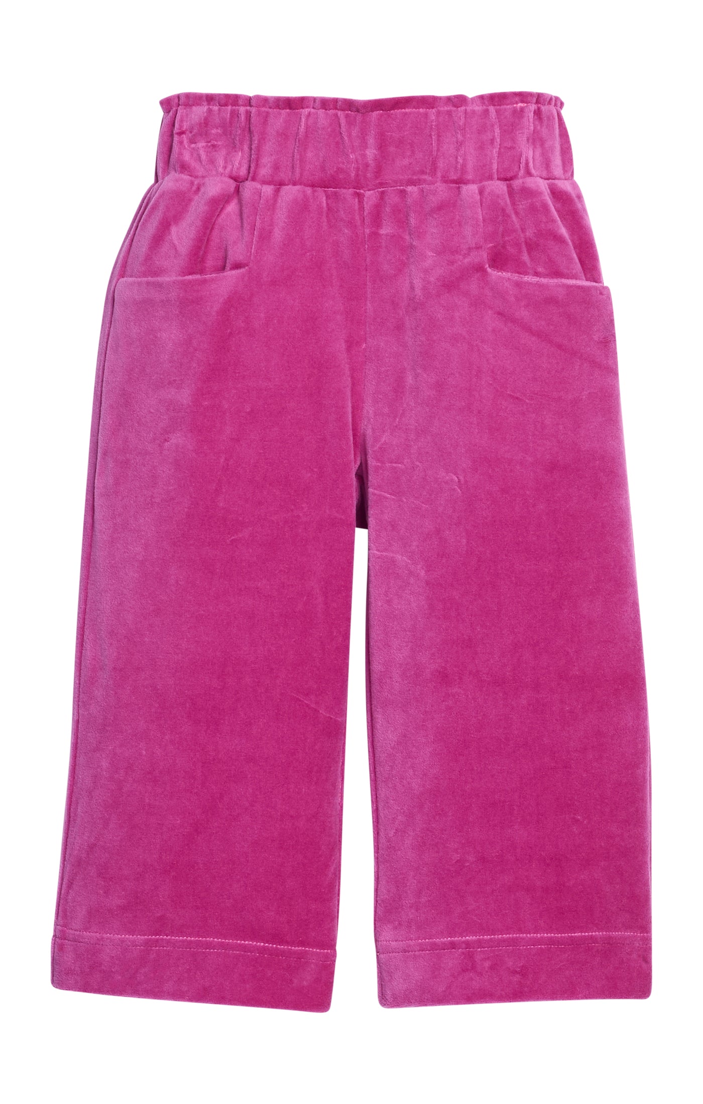 Palazzo Pants - Magenta Velour