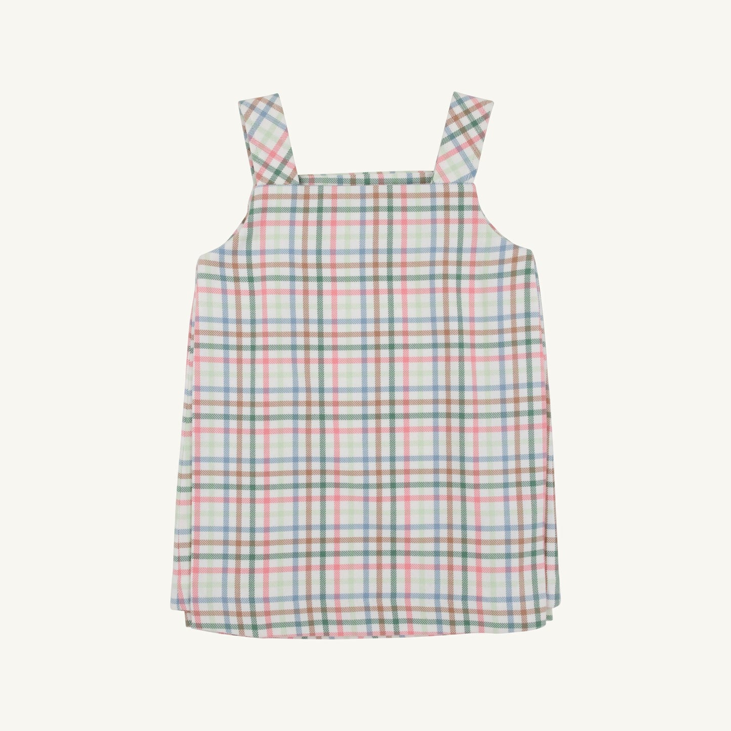 Pleated Ginny Jumper Manalapan Plaid