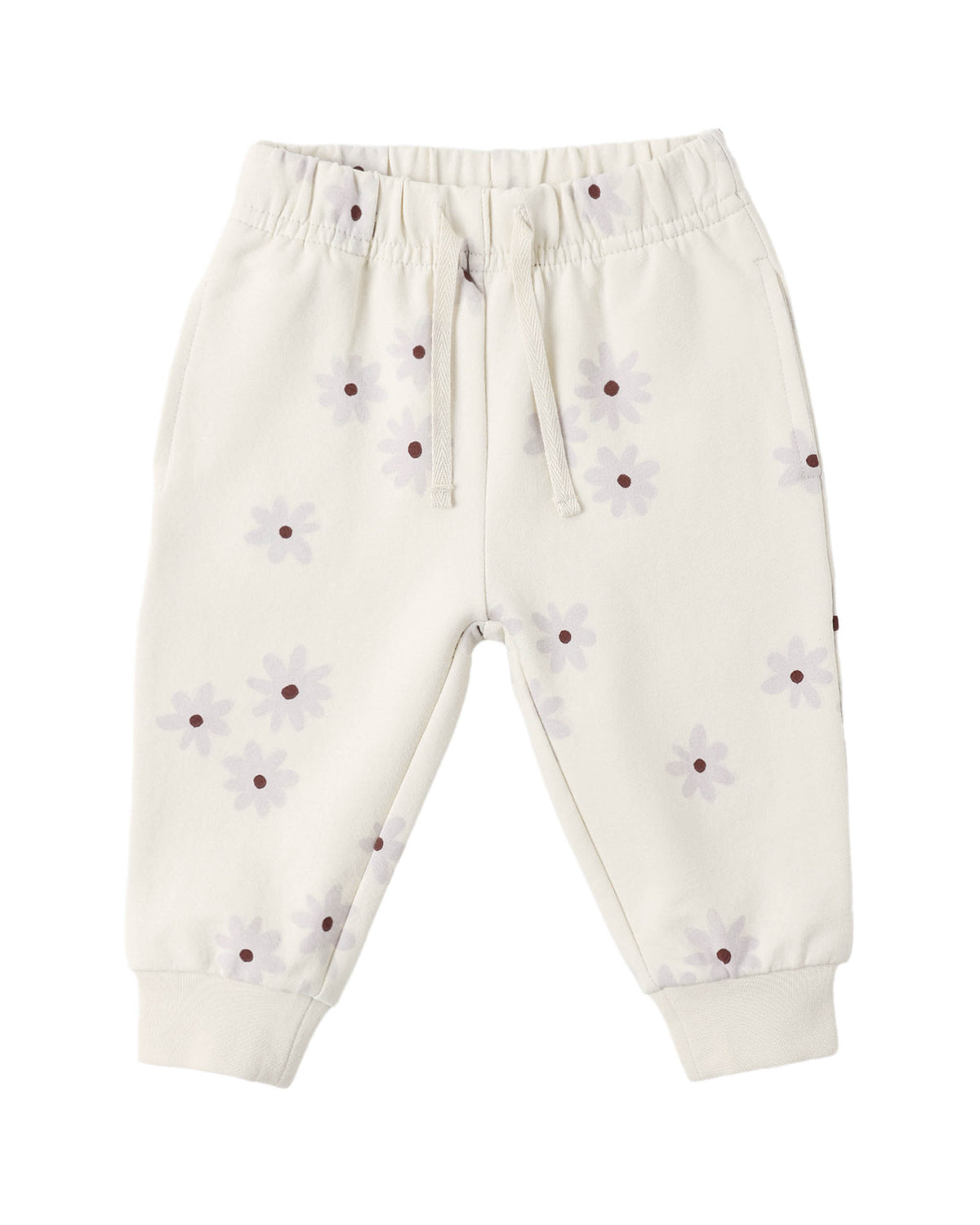 Relaxed Fleece Sweatpants Blue Daisy