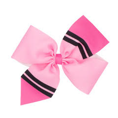 Crayon Print Grosgrain 2-Loop Hair Bow