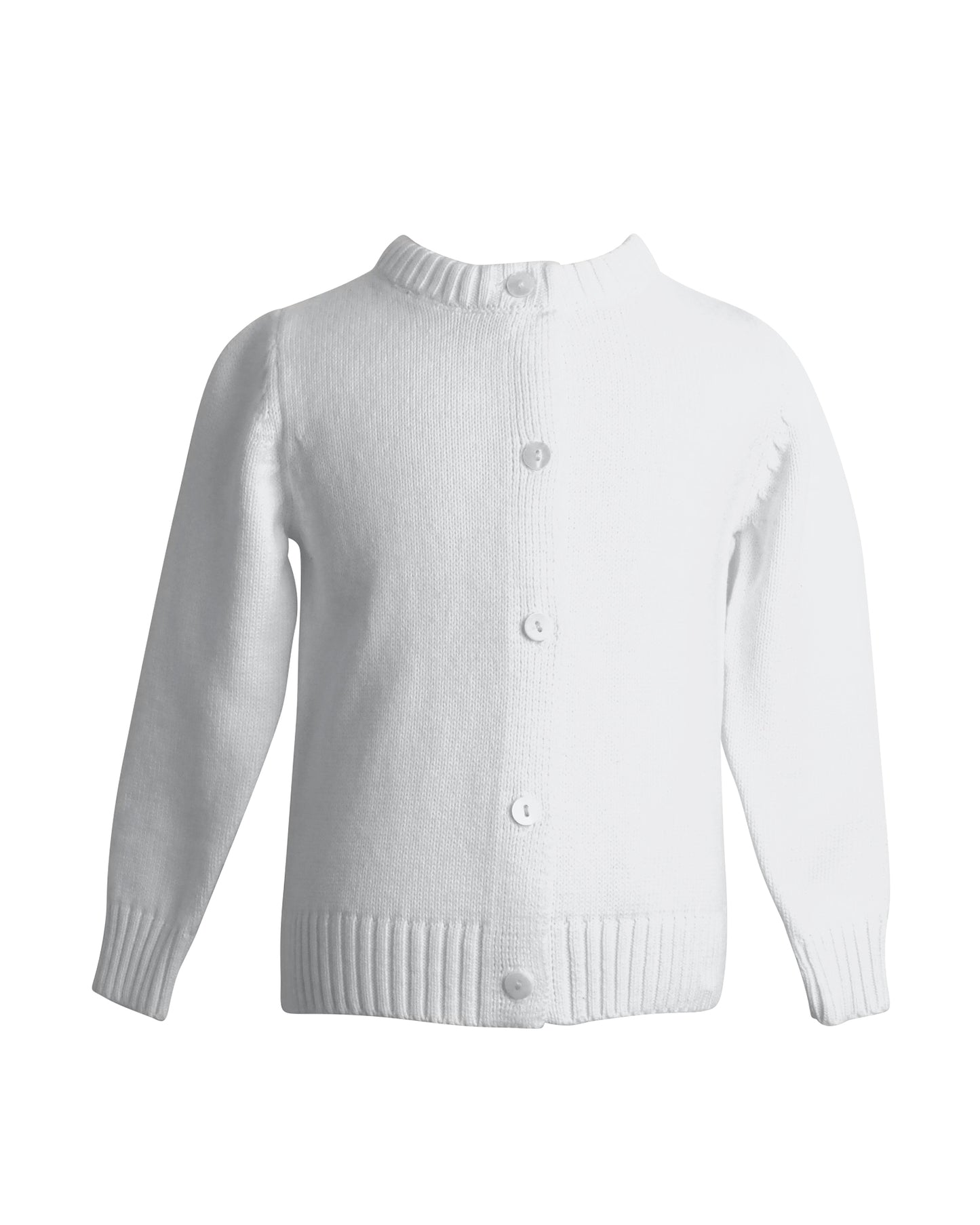 Carey Cardigan: White