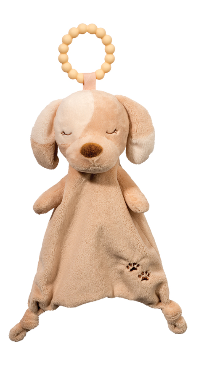Auggie Tan Puppy Lil' Teether
