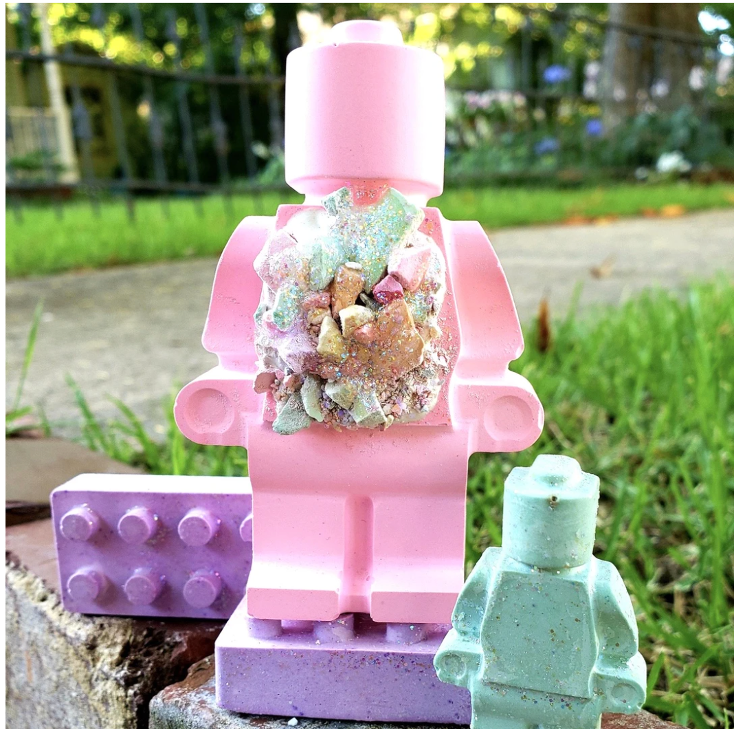 Brick Chalk Set