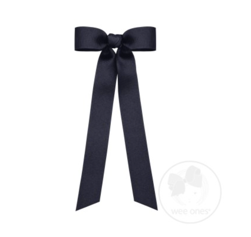 Small Streamer Grosgrain Hair Bow