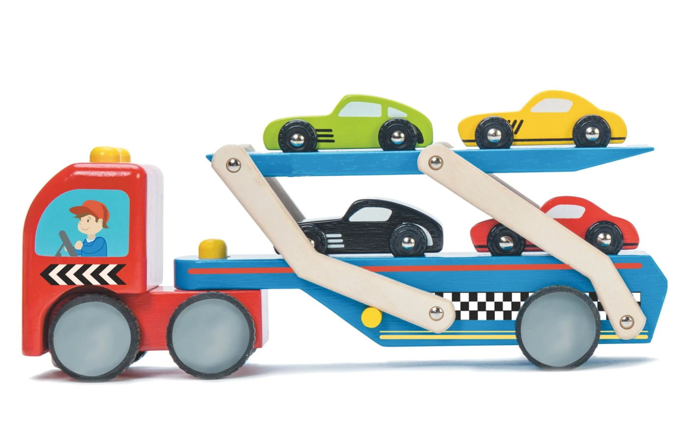 Race Car Transporter Set