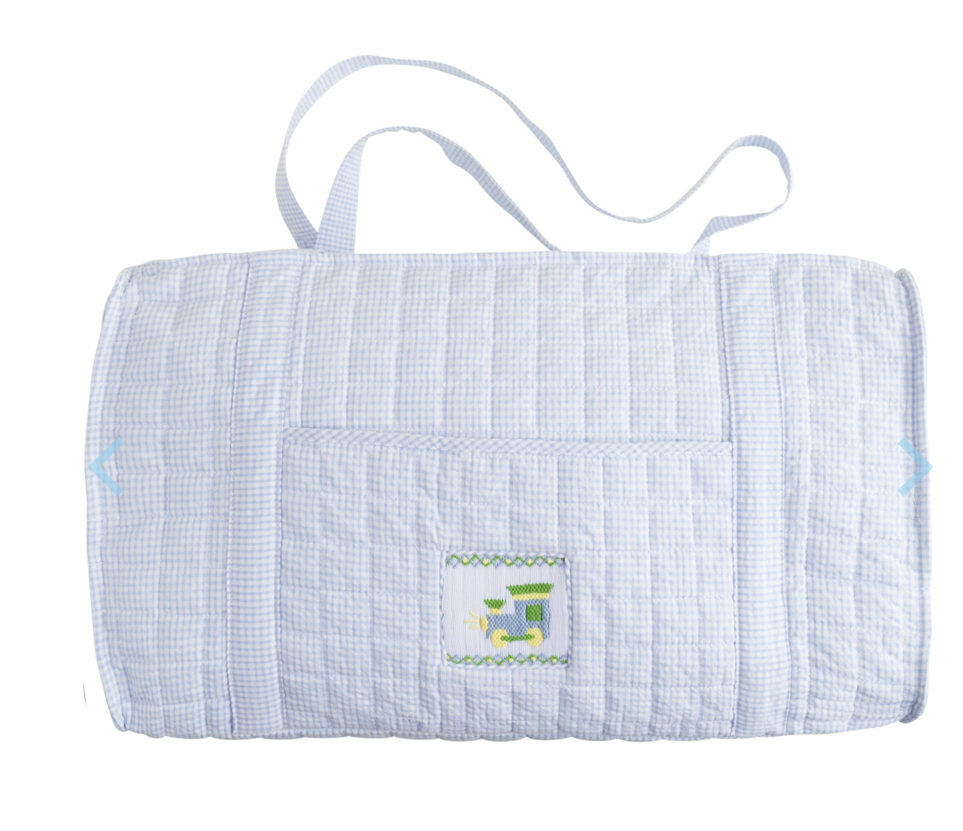 Quilted Luggage Duffle Bag - Train