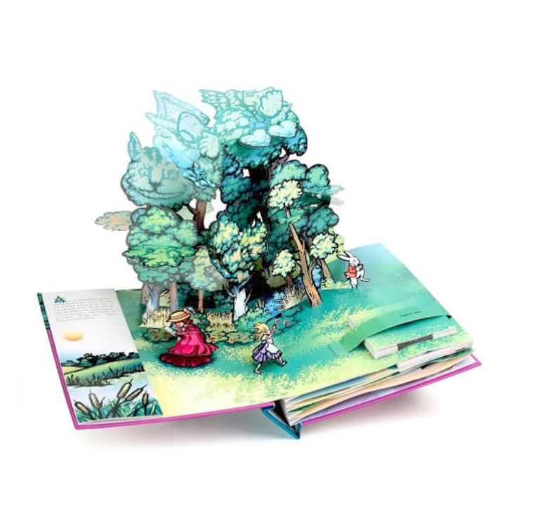 Alice's Adventures in Wonderland Pop-Up Book