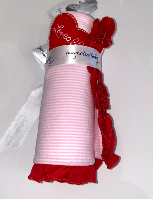 Loveable Applique Blanket