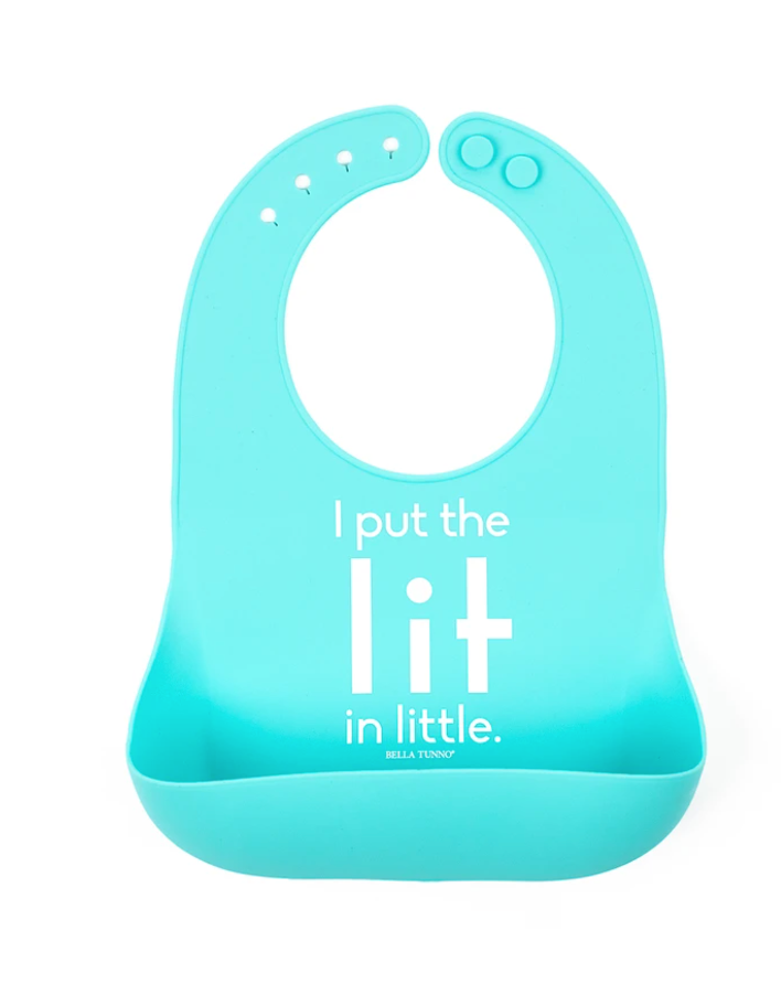 Lit in Little Wonder Bib