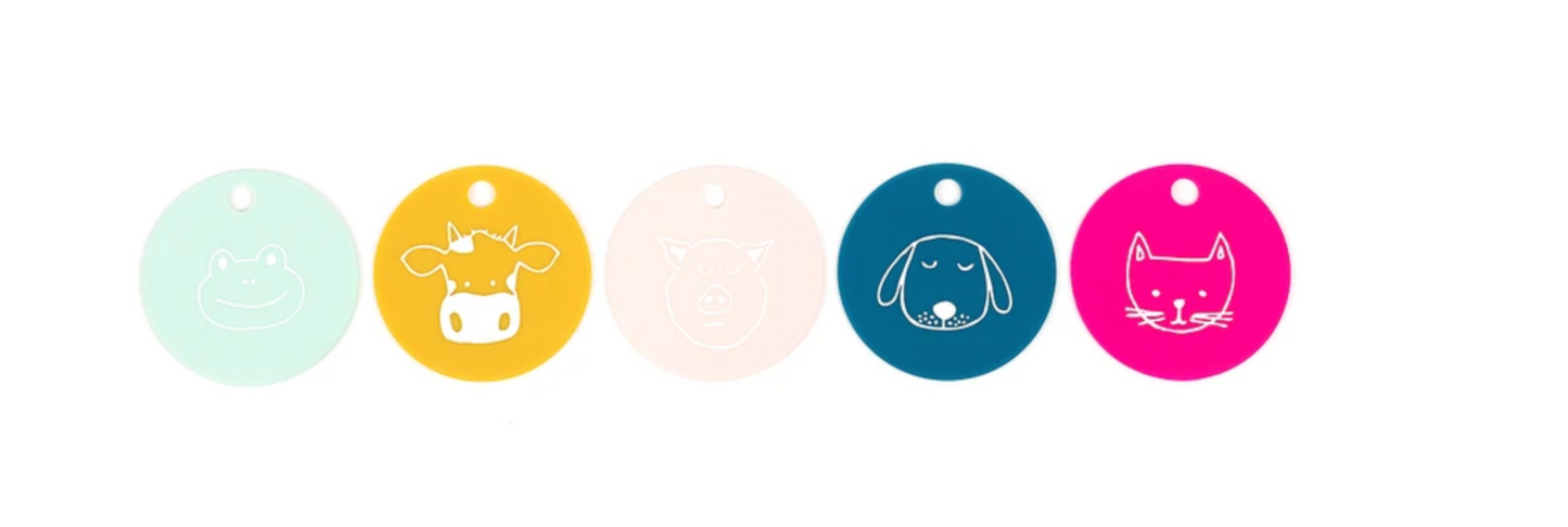 Party Animals Teething Flashcards