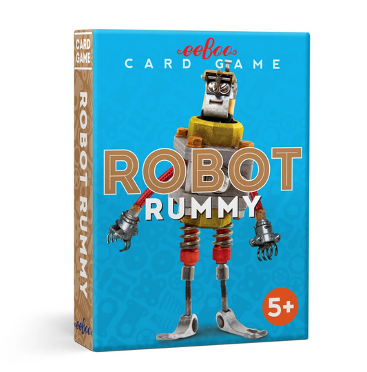 Robot Rummy Playing Cards