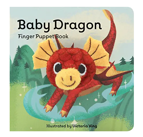 Baby Dragon Finger Puppet Book