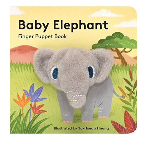 Baby Elephant Finger Puppet Book