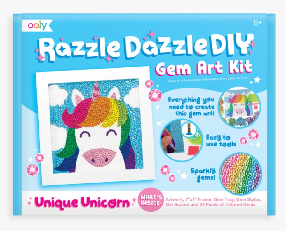 Razzle Dazzle DIY Gem Art Kit Unique Unicorn