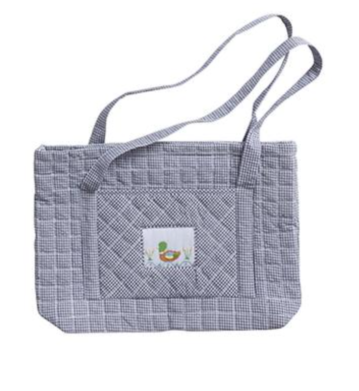 Quilted Luggage Duffle Bag Navy - Mallard