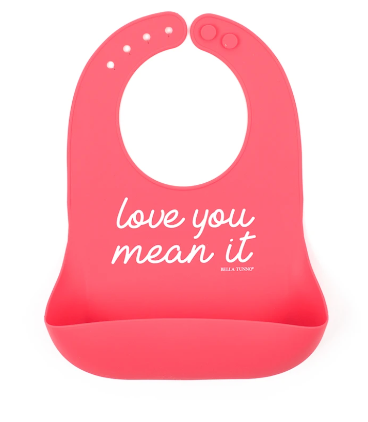 Love You Mean It Wonder Bib