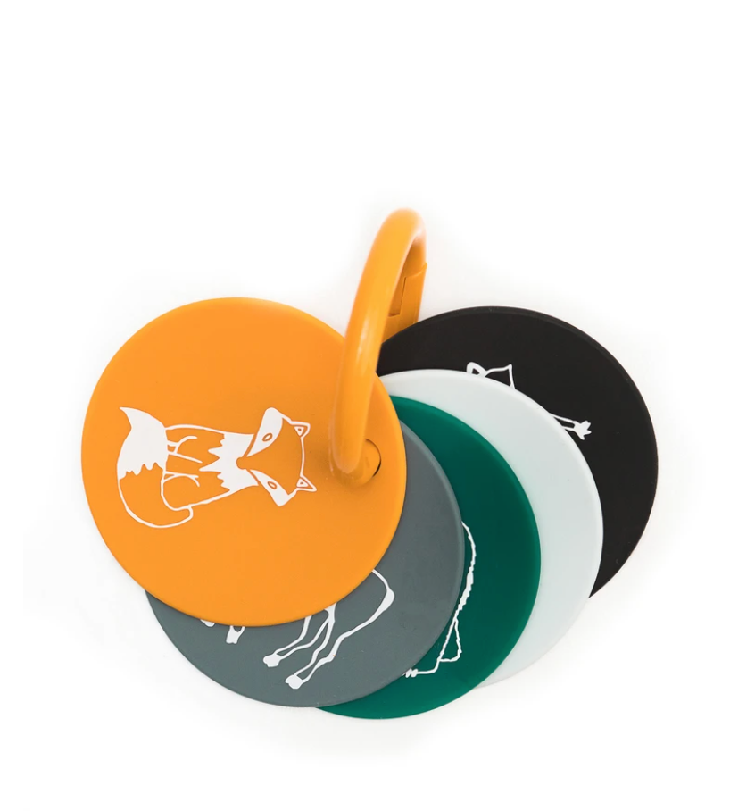 Forest Friends Teething Flashcards