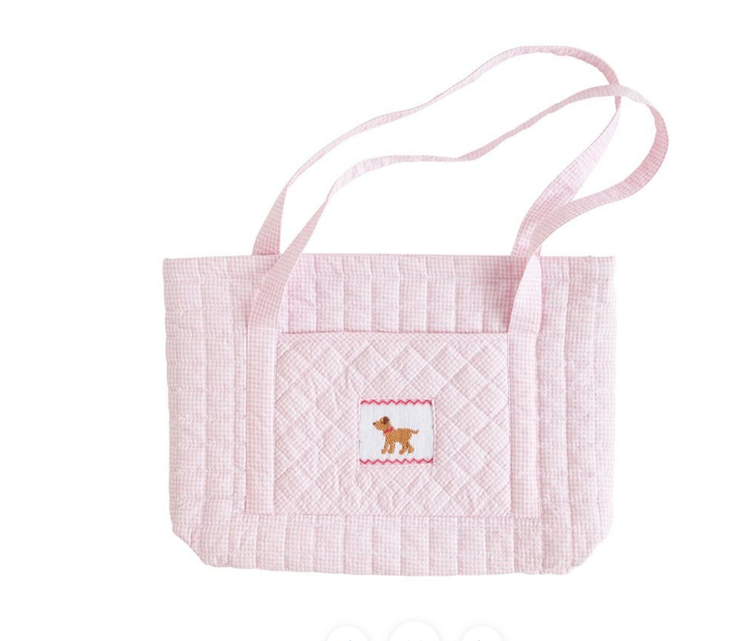 Quilted Luggage Tote - Girl Lab