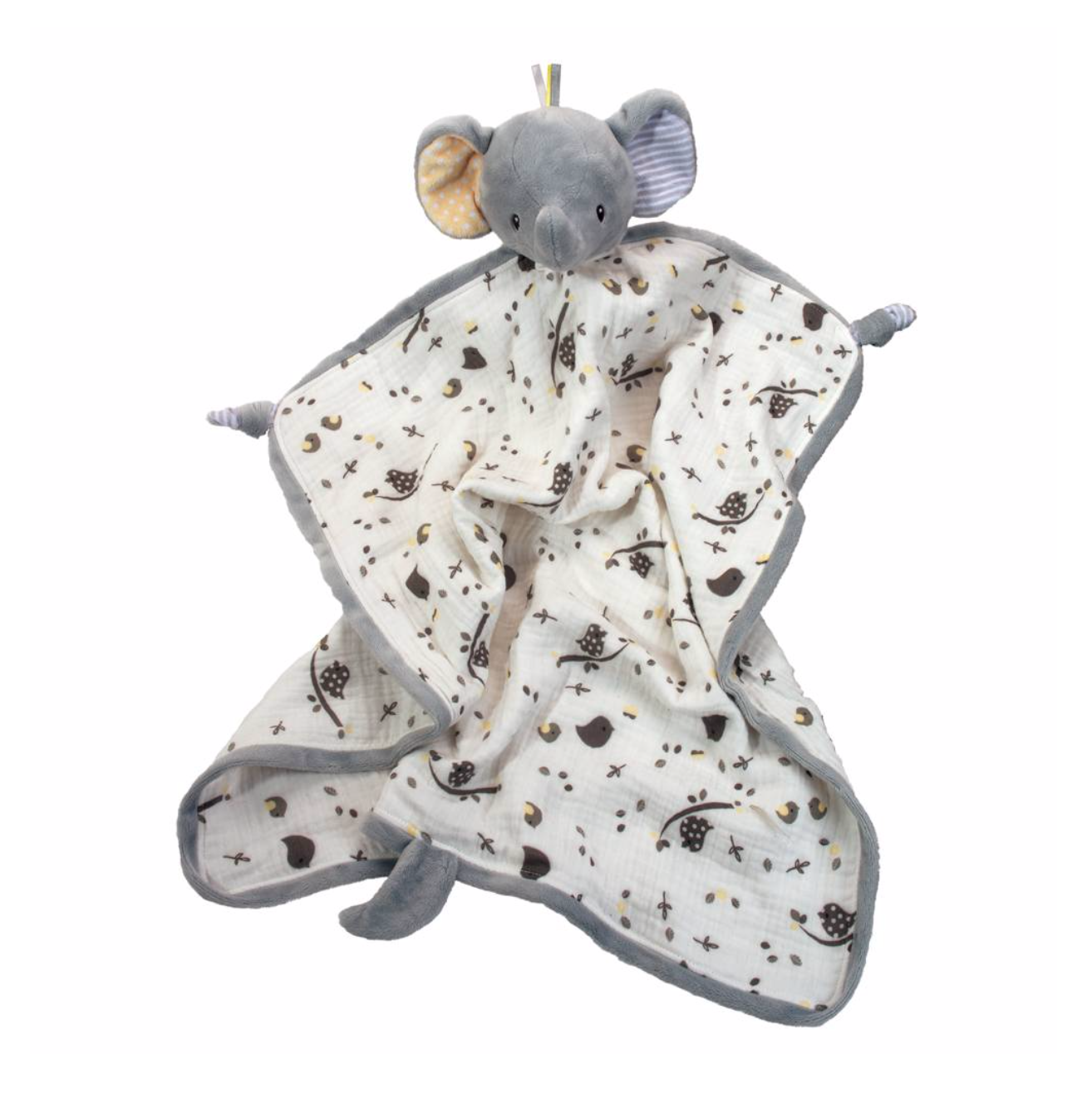 Joey Gray Elephant Blanki Lovey