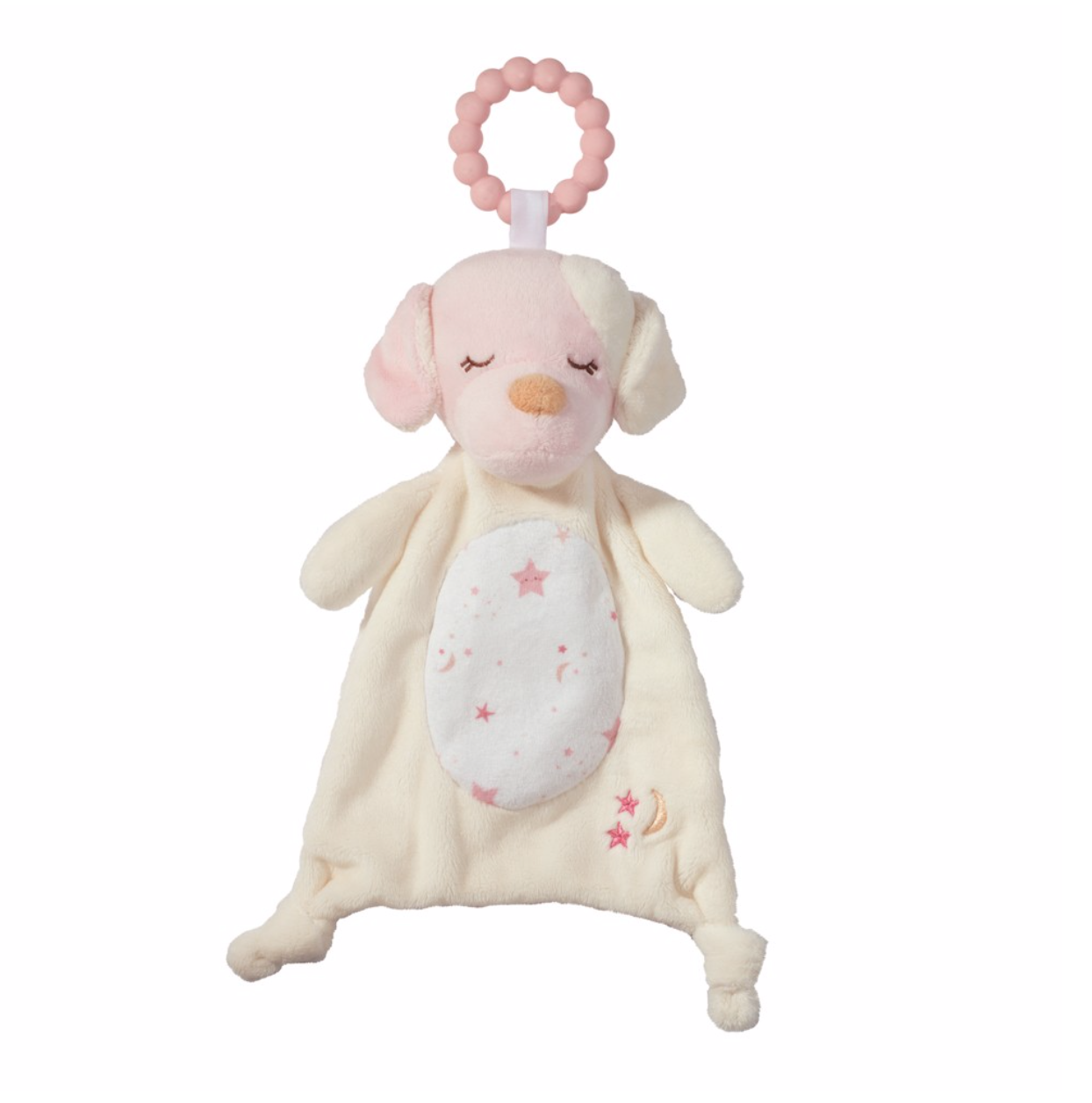 Rosy Cream Puppy Lil' Teether