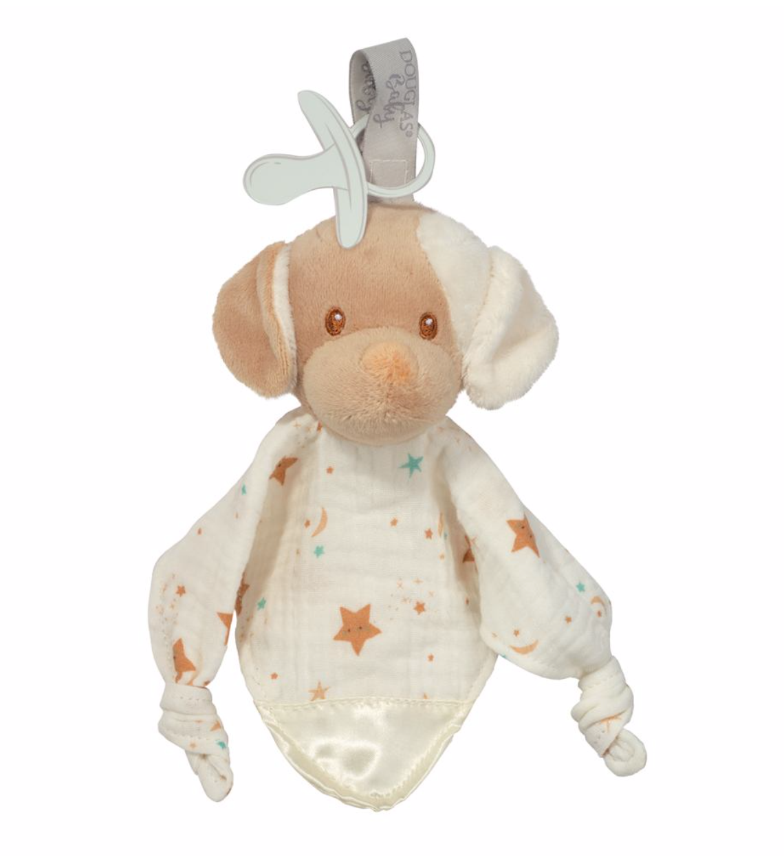 Auggie Tan Puppy Paci Lovey