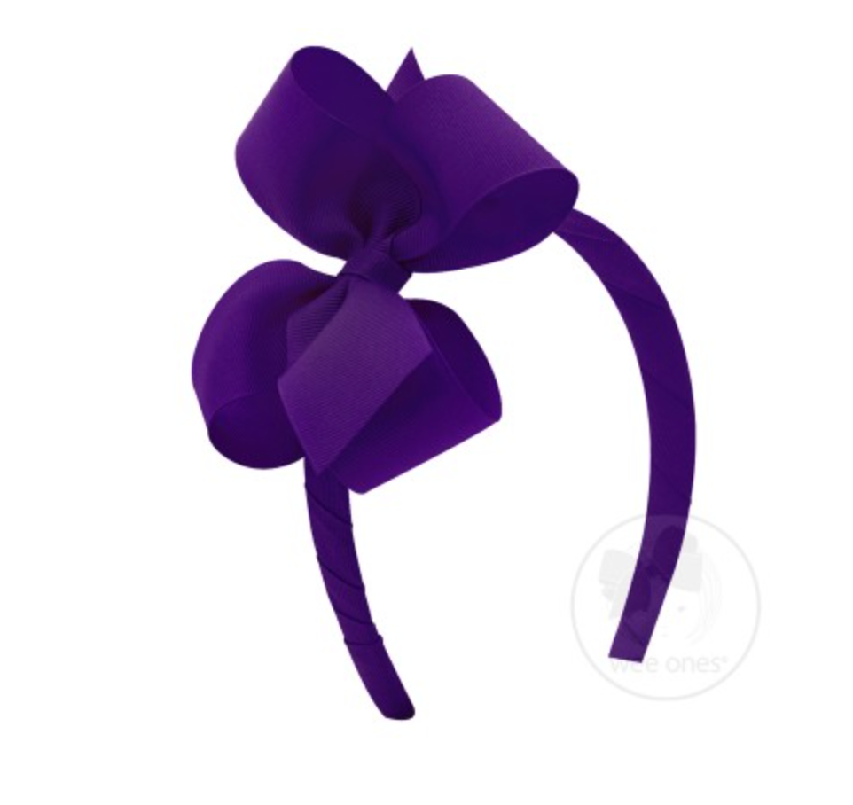 Medium Classic Grosgrain Bow on Headband