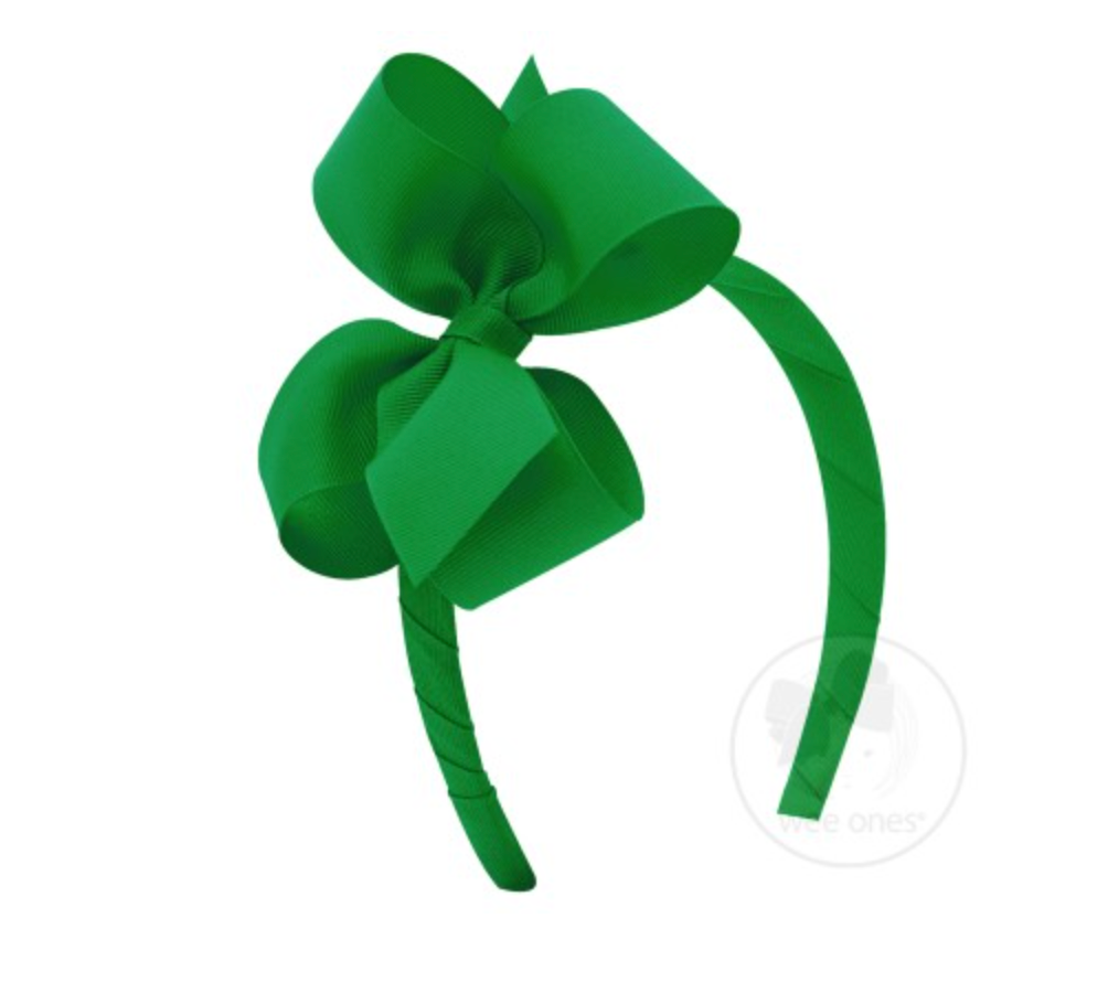 Medium Classic Grosgrain Bow on Headband