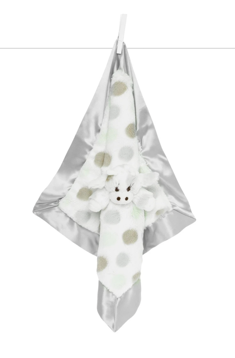 Little Animal Blanky Giraffe Silver