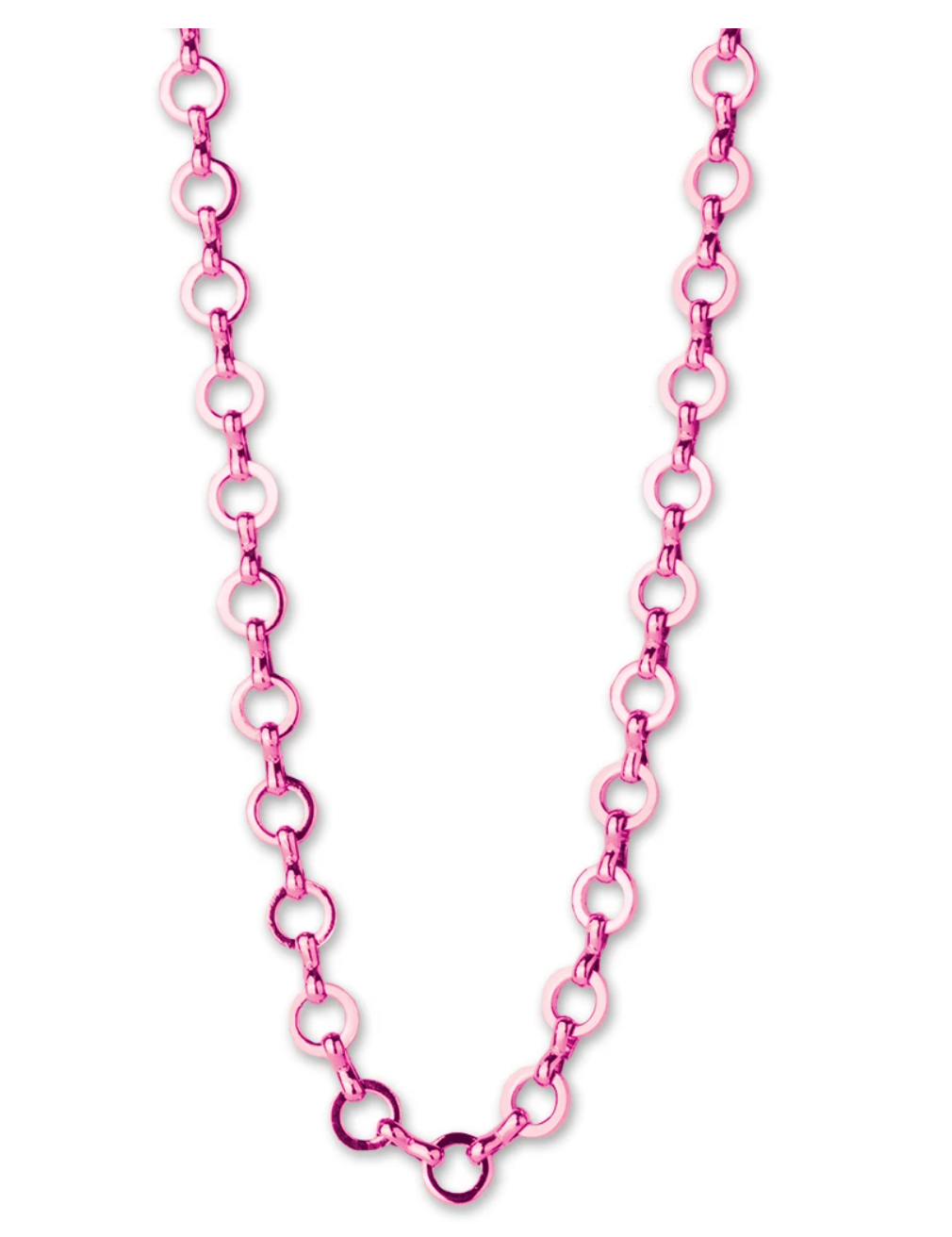 Pink Chain Necklace