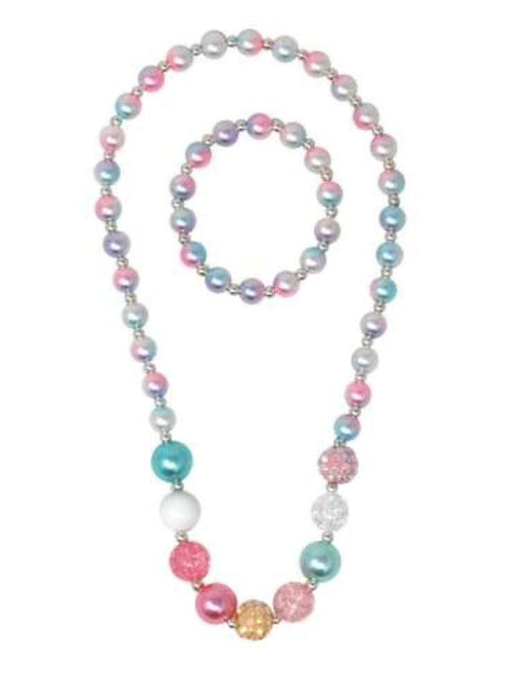 My Mermaid Pearl Necklace and Bracelet Set