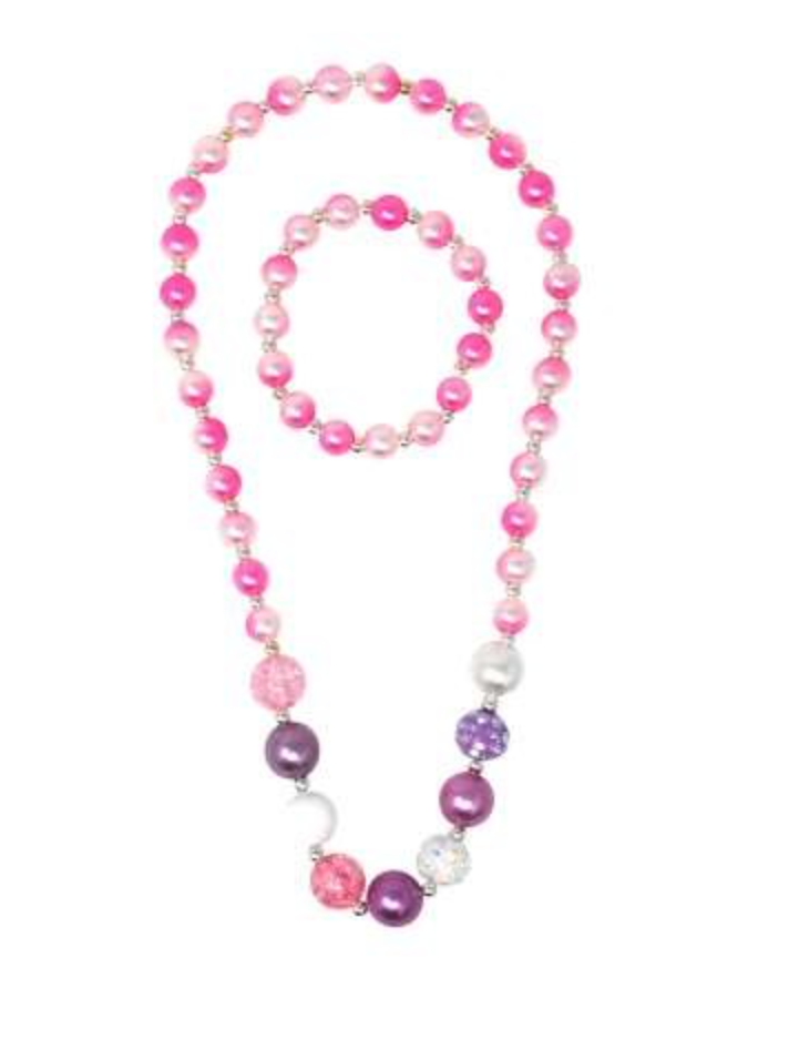 My Mermaid Pearl Necklace and Bracelet Set