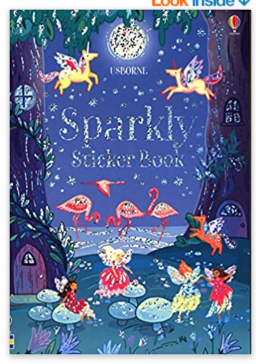 Little Sparkly Sticker Book