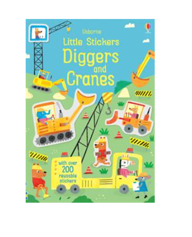 Little Stickers Diggers and Cranes
