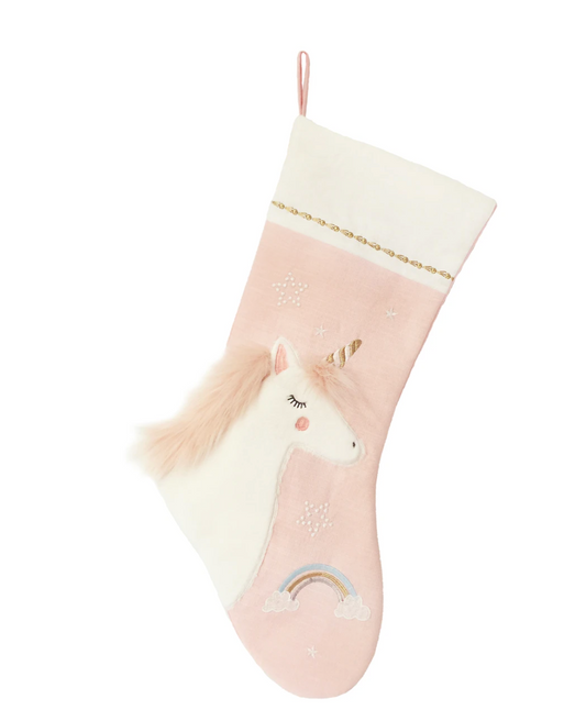 Pink Unicorn Stocking