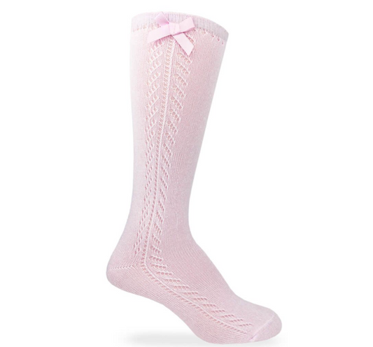 Knee High Socks With Bow