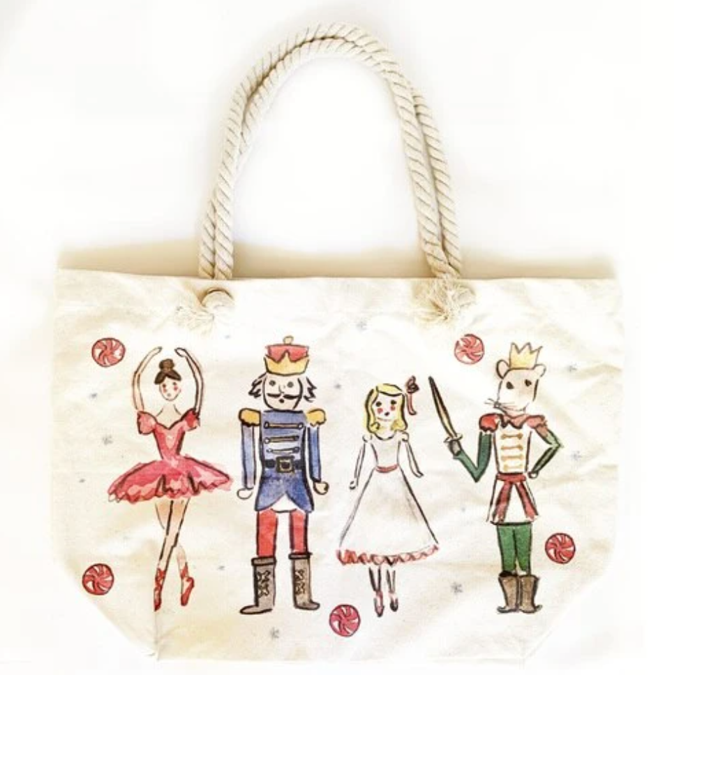 Nutcracker Printed Tote