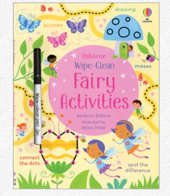 Wipe Clean Fairy Activities