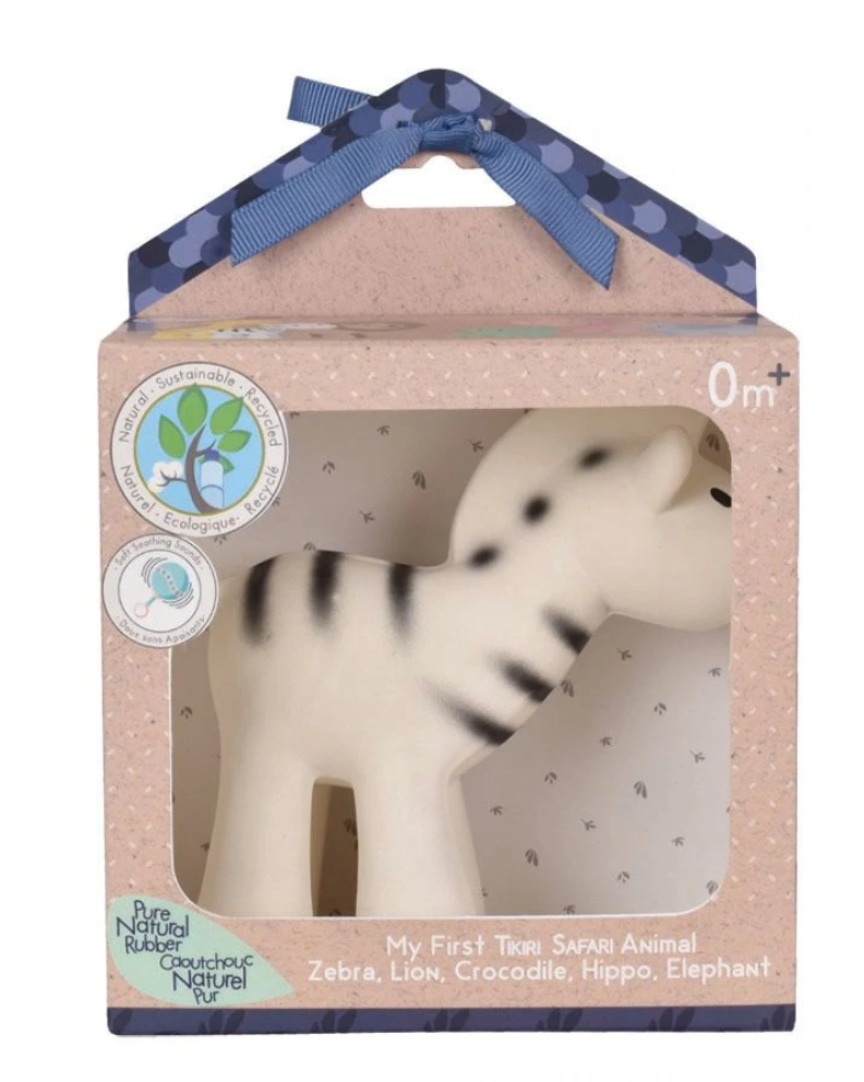 Zebra Rattle, Teether, Bath Toy