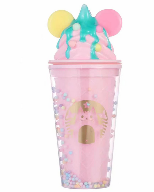 Candy Dots Soft Serve Sundae Tumbler Strawberry