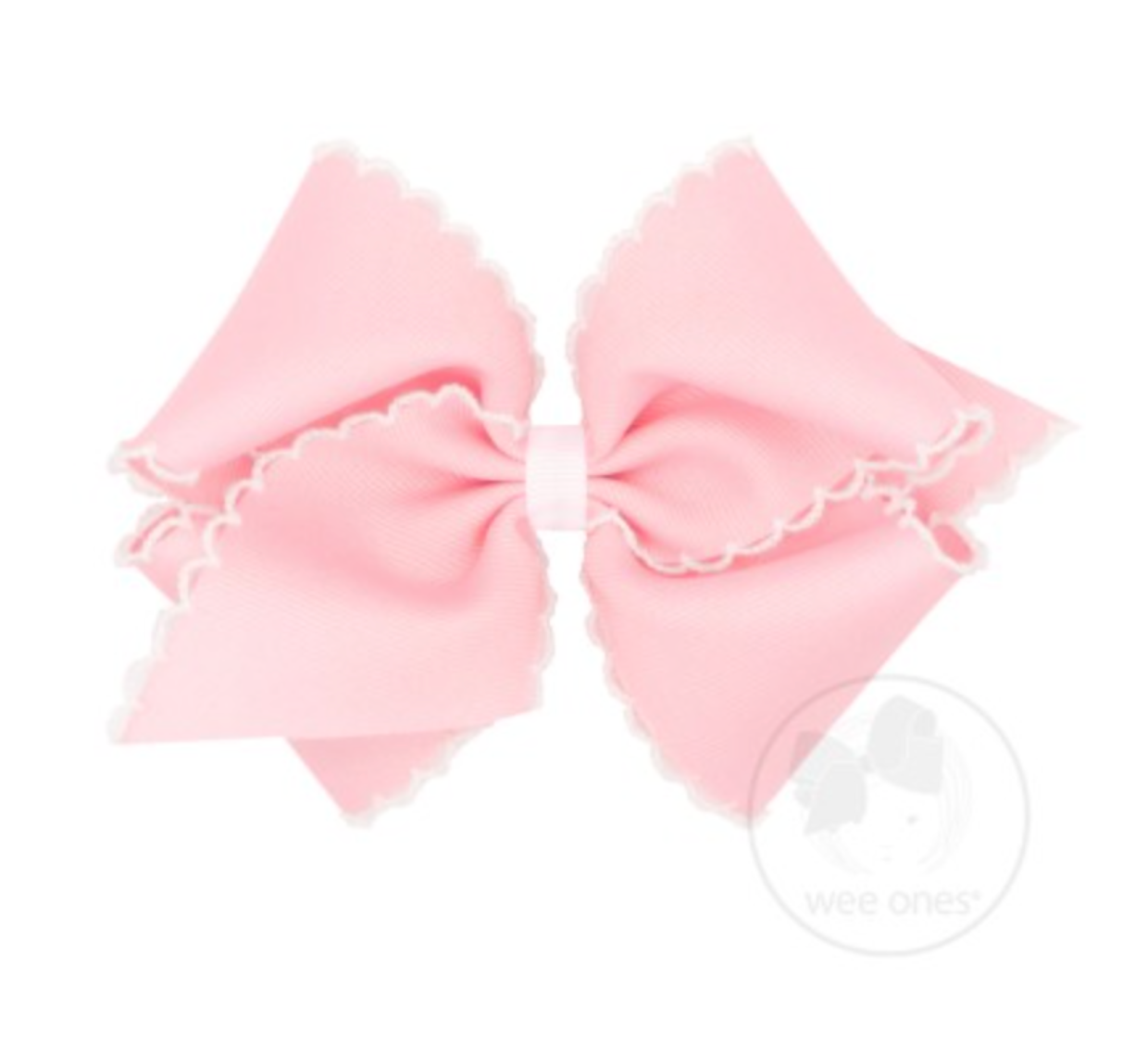 Medium Moonstitch Grosgrain Bow