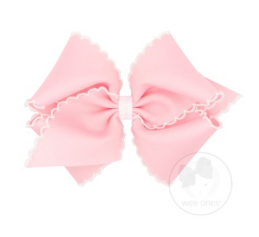 Medium Moonstitch Grosgrain Bow