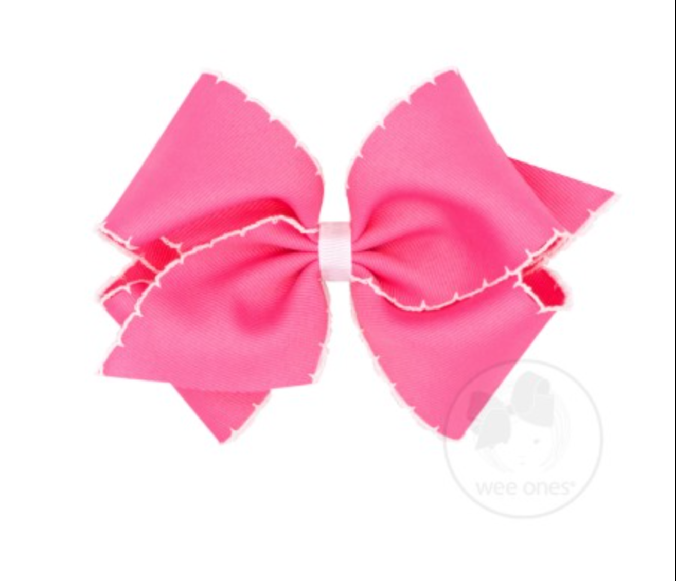 Medium Moonstitch Grosgrain Bow
