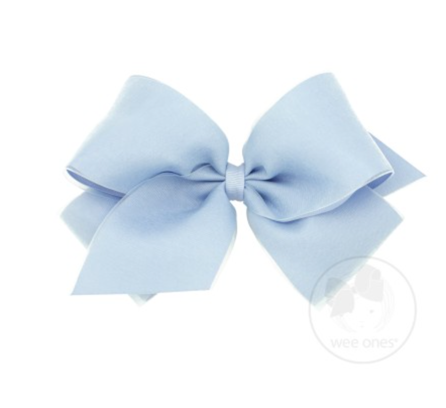 Organza Overlay Bow Medium