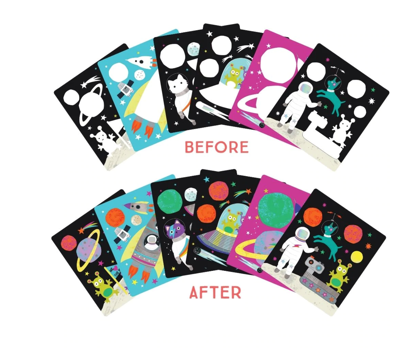 Magic Water Colour-In Pad Space