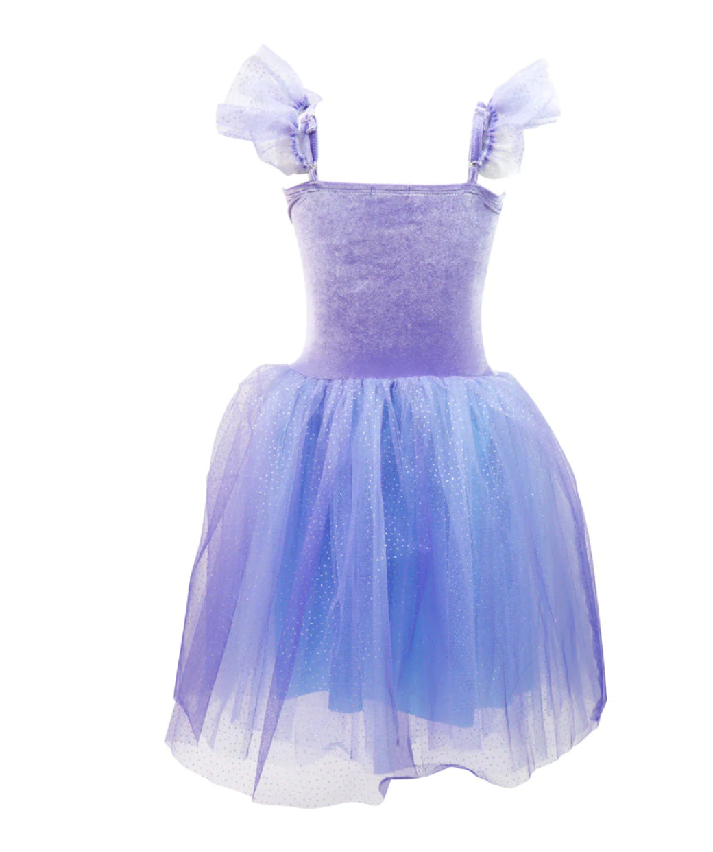 Princess Violet Velvet Dress
