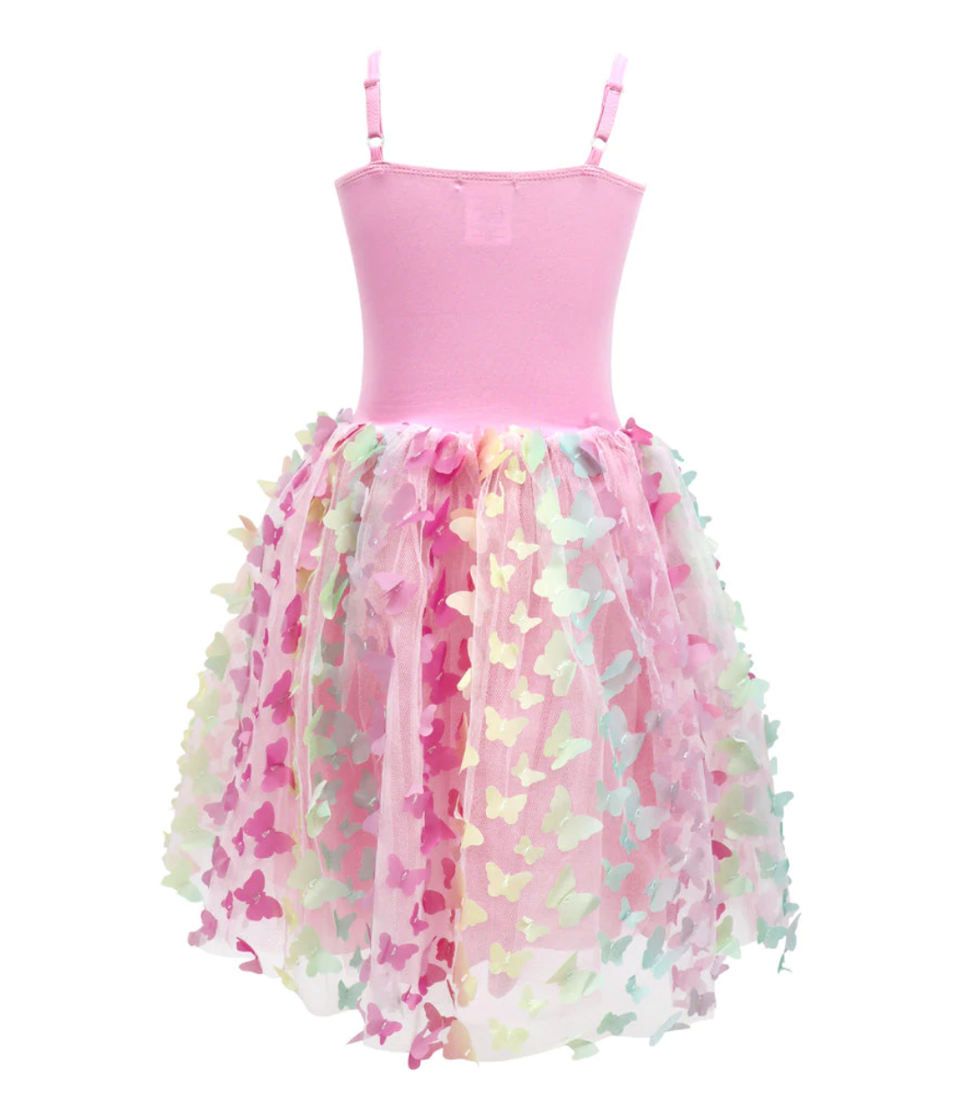 Rainbow Butterfly Party Dress