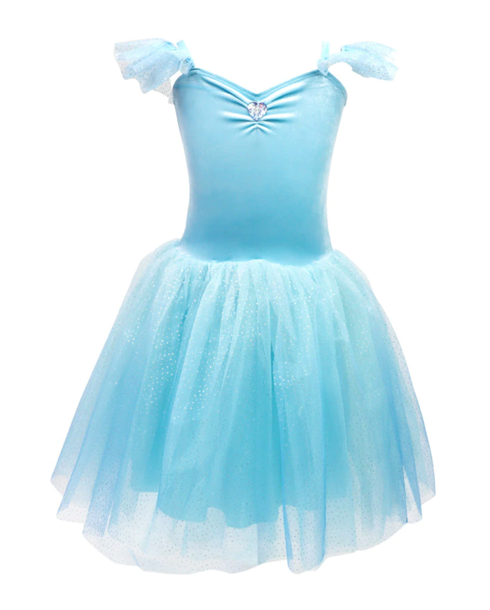 Princess Sapphire Velvet Dress